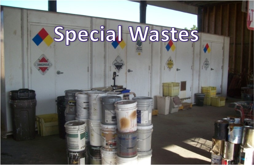 Special waste management