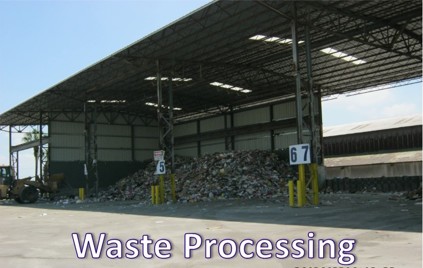 Waste processing facility