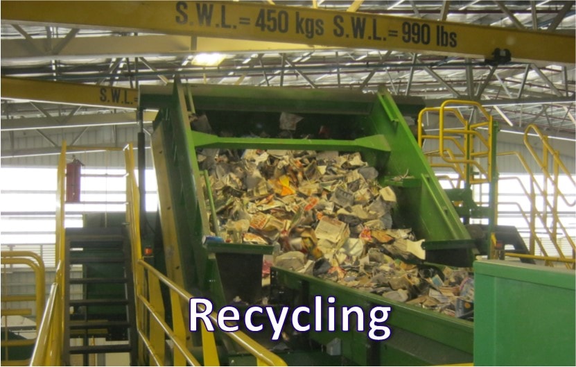 Recycling facility operations